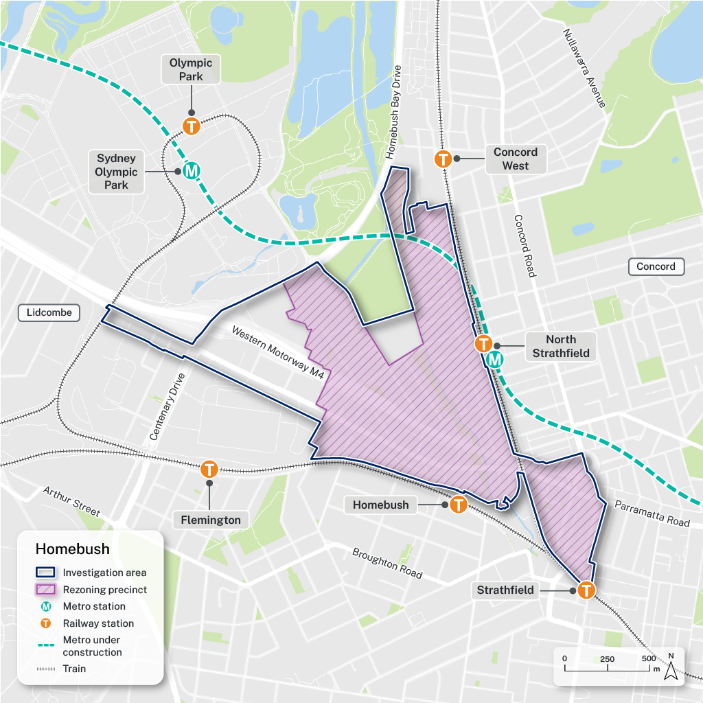 Transport oriented development analysis screenshot
